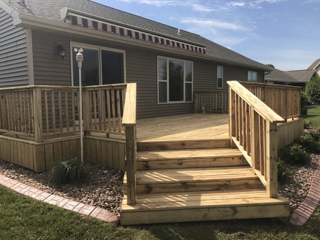 Deck cleaning and sealing