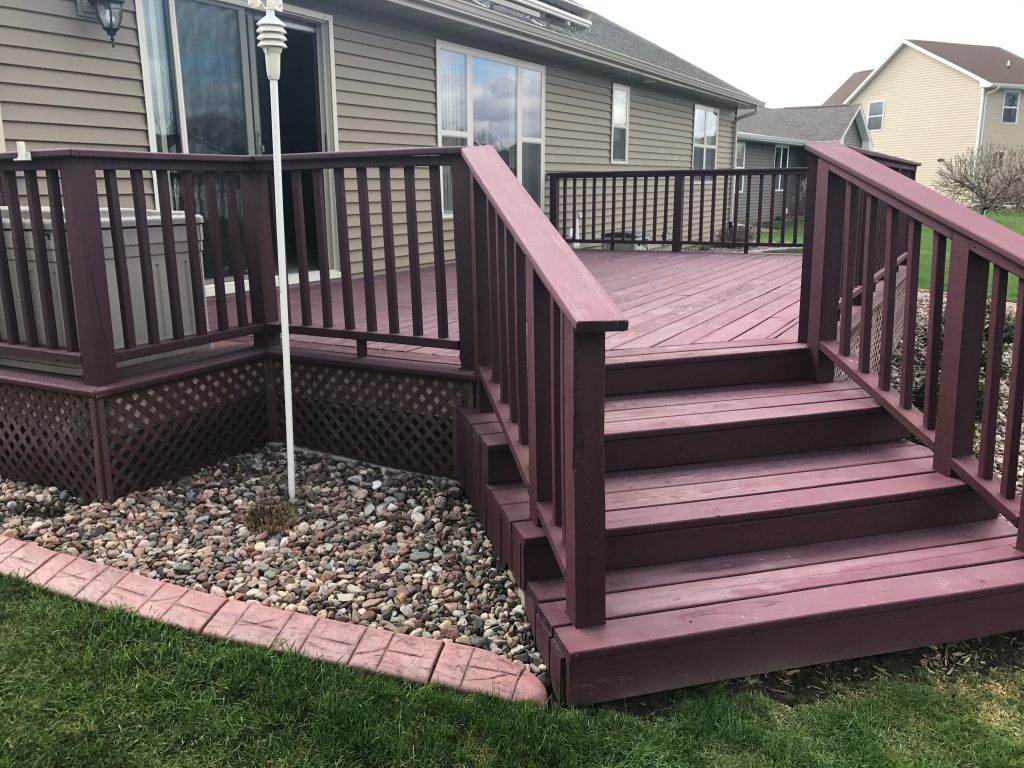 Deck cleaning and sealing